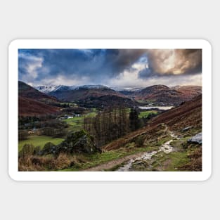 View Over Patterdale Sticker